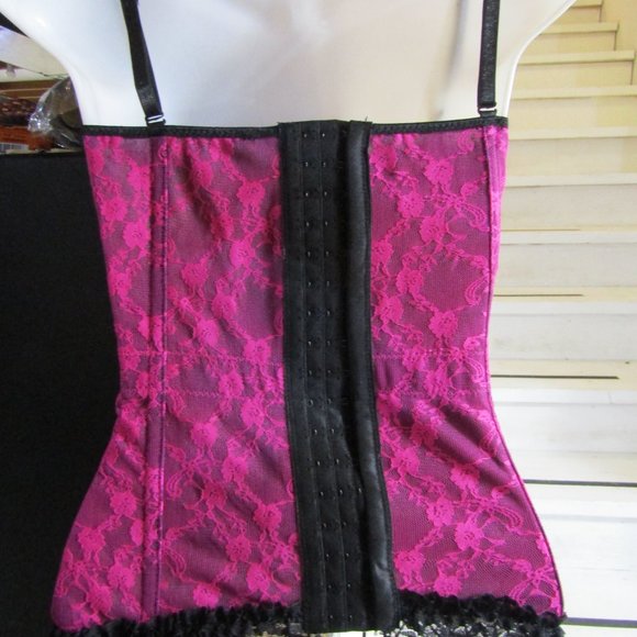 pink bones corset size med - Picture 2 of 3